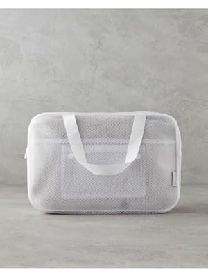 Ruby Polyester Organizer Beyaz