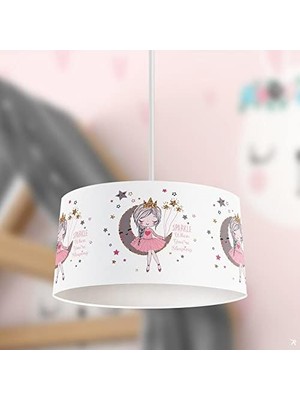 Ay Kızı Beyaz Çocuk Sarkıt Avize