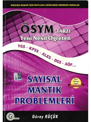 Gür Sayısal Mantık Problemleri: (Ygs - Kpss - Ales - Dgs - Aöf)