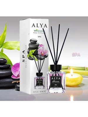 Alya Alya 's Scents Spa Bambu Çubuklu Oda Kokusu