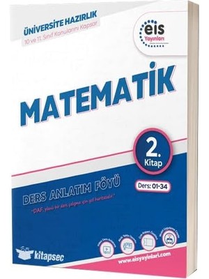 Yks - Mavi Set - Daf - Matematik - 2. Kitap