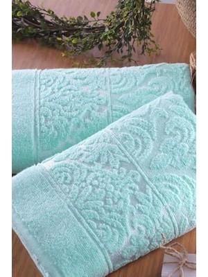 Tekstil Soft | 2'li 50X90 cm El&yüz Havlu Seti Yeşil