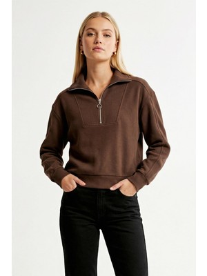 Rays Fermuar Detay Kazak Kahve 3065A