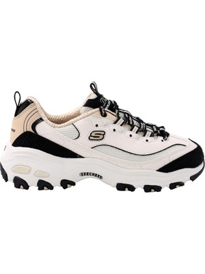 Skechers Dlites - Retro Rewind  150536-NTBK Kadın Spor Ayakkabı Bej