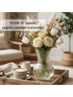 Glamis Selen Concept Pure Model Cam Küçük Boy Vazo