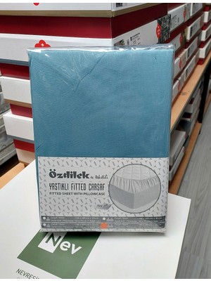 Özdilek Colourist Fitted Lastikli Tek Kişilik Battal Çarşaf Seti (120X200)-MALDIV