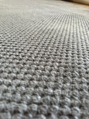 Elvey Home Antrasit Kaymaz Jel Taban Soft Yıkanabilir Kesme Özel Ölçü Tozsuz Antialerjik Antre Koridor Halı Yolluk