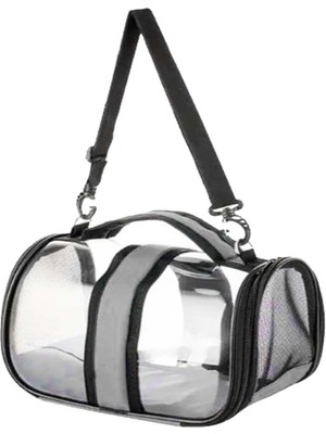 GND Flybag Kedi ve Köpek Taşıma Çantası Şeffaf