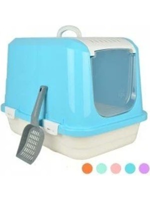 GND Standart Boy Kapaklı Kedi Tuvaleti Kabı