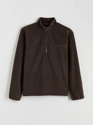 Lc Waikiki Yeni Sezon Dik Yaka Polar Erkek Sweatshirt