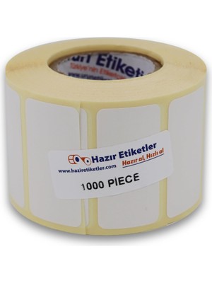 Storemax Hazır Al Hızlı Al Eko Termal Etiket 50MM x 30MM Ruloda 1000 Adet 40MM Çapında Direk Termal Transfer Etiketi