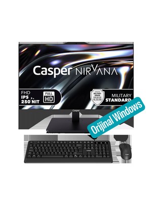Casper Nirvana A80.1362-CF00A-V-S Intel Core i7-13620H 24GB RAM 1TB NVME SSD Windows 11 Home
