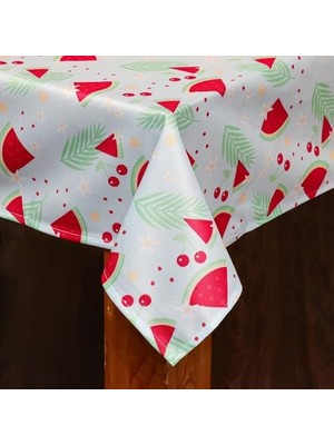 Storemax Karpuz ve Kiraz Desenli Leke Tutmaz Masa ÖRTÜSÜ(140X180)