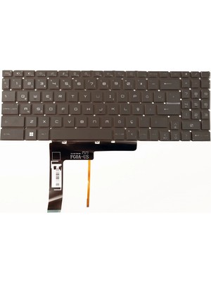 LineOn Msı Katana GF76 Notebook Klavye Işıklı (Beyaz Harf)