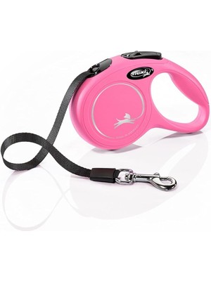 Flexi Xs Kayış 3 M Pembe 12 Kg'a Kadar Köpekler Için