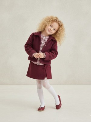 Lolipop Kids Store Kız Çocuk Ceketli Gömlekli Şort Etekli Bayramlık Takım