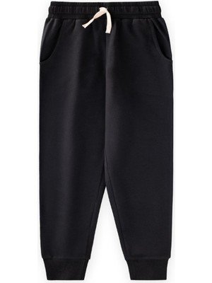 Cigit Cepli Eşofman 5-12 Yaş Siyah