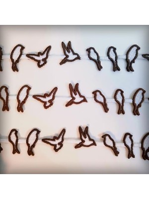 Storemax Kuş Motifli Şerit Nakış Modeli | Nakış Aksesuar