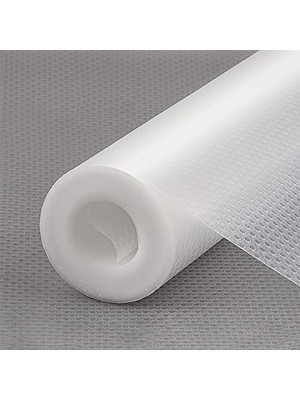 Promosyonca Eva Kaymaz Şeffaf Raf Örtüsü, Mutfak Dolap Çekmece Koruyucu Mat