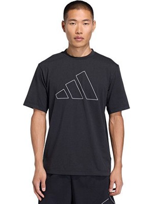 Adidas We Fr Bl T Erkek Antrenman Tişörtü KA3599 Siyah