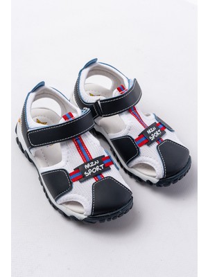 Erkek Çocuk Füme Kaydırmaz Taban Spor Sandalet