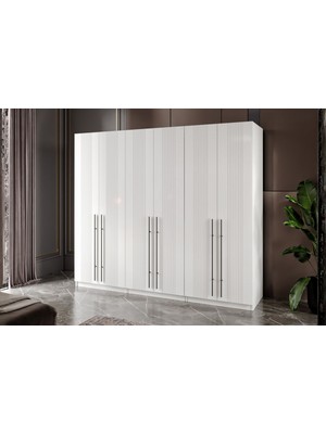 Doressa Tins 6 Kapılı Gardırop