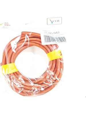 Sern 3X0,75MM Yanmaz Silikon Kablo Ttr Bakır Kırmızı Renk 180 Derece (5 Metre Fişsiz)