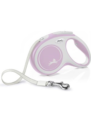 Flexi New Comfort M Beden Pembe 5mt Şerit Tasma