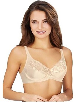Kom Kadın Barbara Telsiz Toparlayıcı Sütyen Dantelli Tasarım ve %90 Polyamid Kumaş ile Gün Boyu Destek