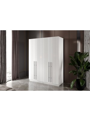 Doressa Tins 4 Kapılı Gardırop