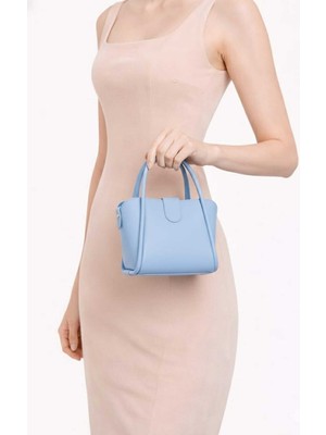 Farbag Suni Deri Yavrulu Kadın El ve Omuz Çantası