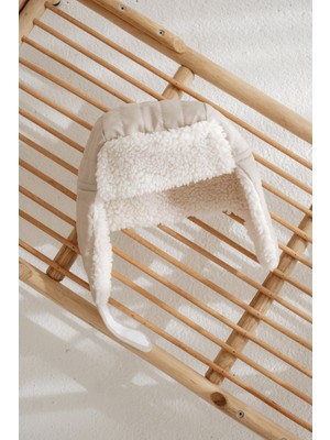 Lollie Su Geçirmez Içi Polarlı Kapitone Bere - Krem