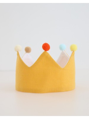 Lollie Doğum Günü Tacı, Unisex Kız Erkek Bebek Çocuk, Hediye Kutulu