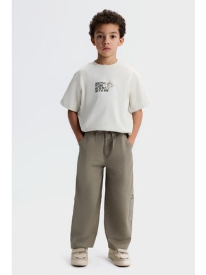 Nk Erkek Çocuk Sepia Pantolon 4-8 Yaş Yeşil