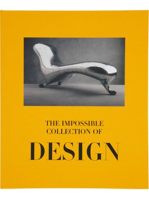 Assouline The Impossible Collection Of Design Lüks Tasarım Kitabı, Keten Kaplı Muhafaza Kutulu