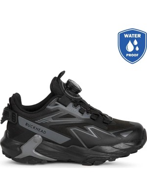 Buckhead Napolyon Çocuk Waterproof Spor Bot - Siyah BUCK3055-001