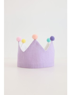 Lollie Doğum Günü Tacı, Unisex Kız Erkek Bebek Çocuk