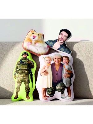 Pandart Bana Özel Bize Özel Fotoğraflı Yastık