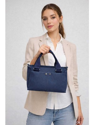 Farbag Ayarlanabilir Askılı Ekstra Cepli ve Bölme Kadın Omuz Kol Çantası