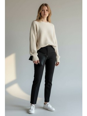 Plush Studio İstanbul Noır Case Deri Clutch El Çantası | Şık, Minimal & Zamansız Tasarım22x16cm