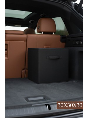 Luxway Home Araba Bagaj Çantası Kutusu – Oto Bagaj Organizer Düzenleyici 30X30X30