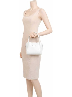 Farbag Suni Deri Yavrulu Kadın El ve Omuz Çantası