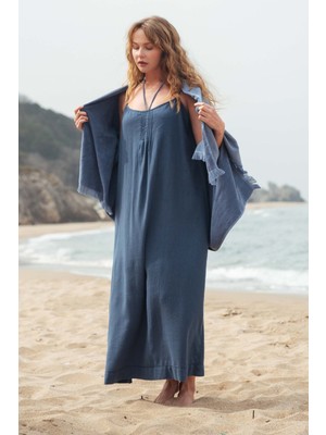 Jojomia Lavinia Askılı Uzun Günlük Elbise