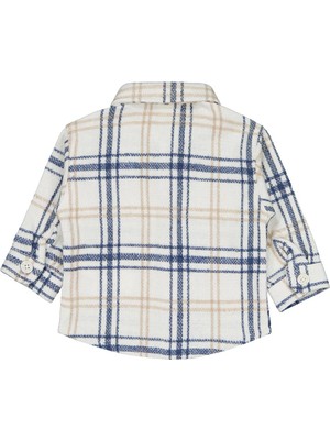 Civil Baby Oduncu 6-18 Ay Gömlek - Bej 12-18 Ay