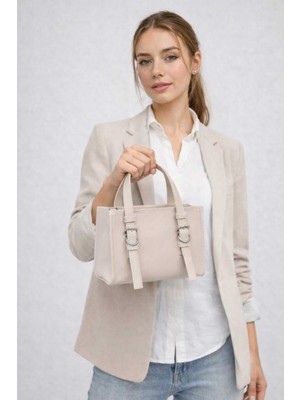 Farbag Kemer Detaylı Kolon Askılı Kadın El ve Omuz Çantası