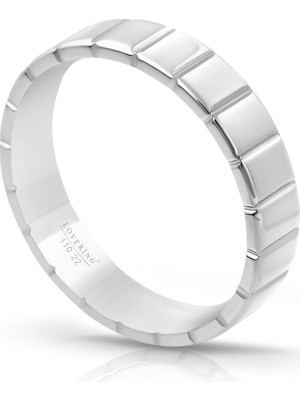 Lovering LVR110E Erkek Çelik Yüzük