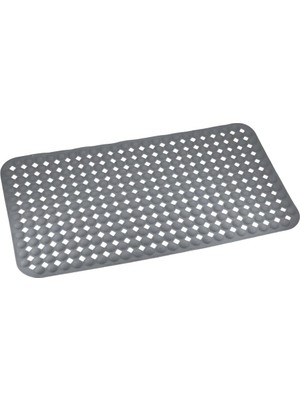 Efe Mark Premium Serisi Banyo - Küvet Içi Kaydırmaz Vantuzlu Yuvarlak Desenli Diktördgen Paspas 66,5