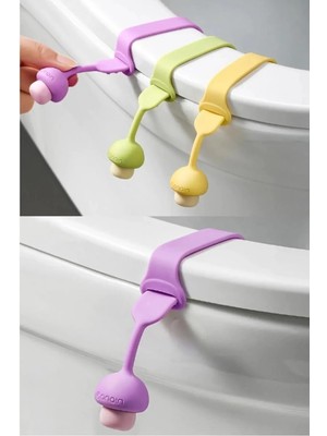 Mantar Tasarımlı Klozet Kapağı Kaldırma Aparatı