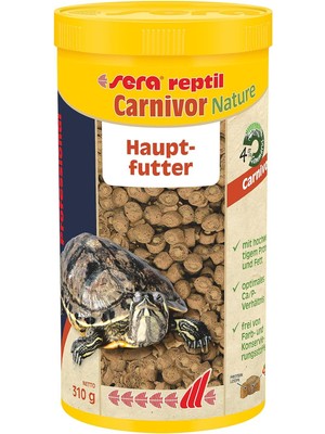 Reptil Etçil Sürüngen Yemi Carnivor 1000 ml (350GR)