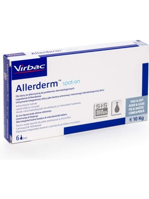 Allerderm Nokta 6 x 2 ml - (Küçük Köpekler ve Kediler)